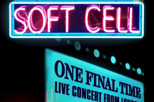 Soft Cell's last concert is to be broadcast in cinemas.