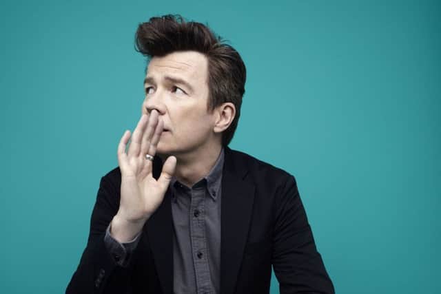 Rick Astley plays at First Direct Arena, Leeds in November. Picture: Rankin