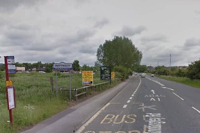 A645 Knottingley Road. Pic: Google.