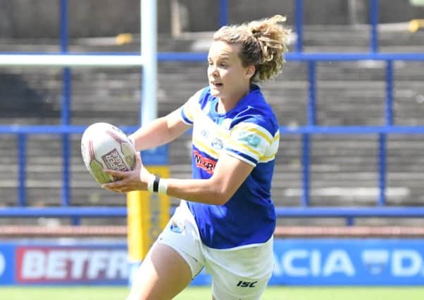Leeds Rhinos' Lois Forsell.