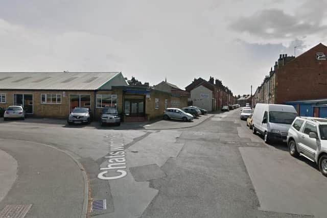 The site at Chatsworth Road. 
Google Maps