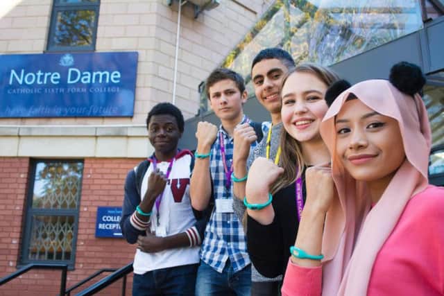 There are more than 30 A-level and Level 3 BTEC courses available to its 1900 students.