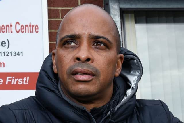 Whitkirk Wanderers joint-manager, Lutel James.