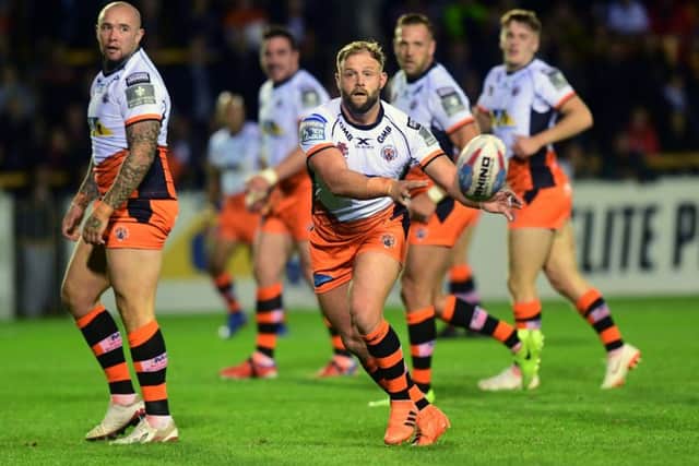 Castleford's Paul McShane.