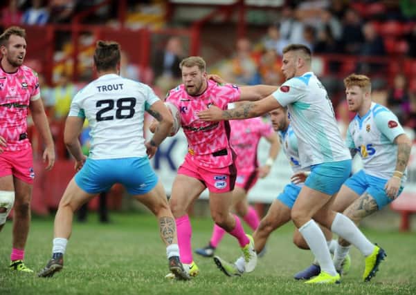 Brad Day in action for former club Batley