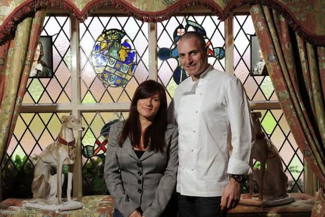 Simon and Rena Gueller, the husband and wife team behind Box Tree in Ilkley. Mr Gueller said he will do everything he can to ensure the restaurant reclaims its star in the future. Picture by Bruce Rollinson.