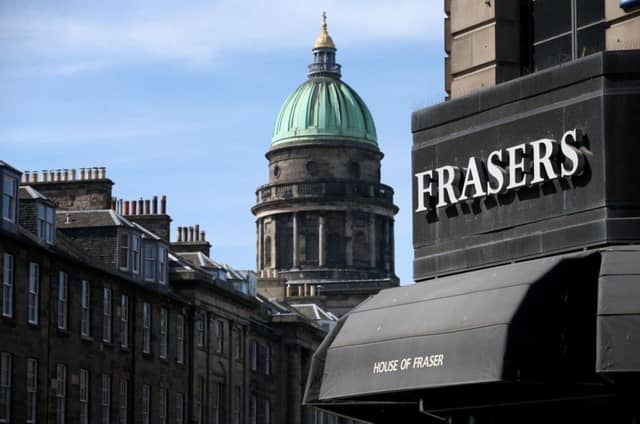 A House of Fraser department store Photo: Jane Barlow/PA Wire