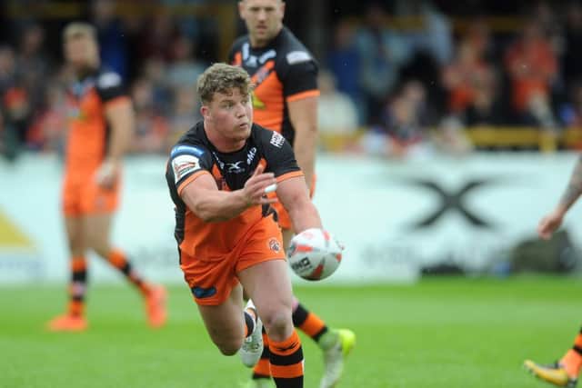 12 May 2018......  Castleford Tigers v St Helens Challenge Cup round 6.
Tigers Adam Milner. Picture Tony Johnson.