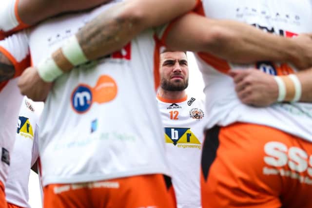 Tigers pack man Mike McMeeken. PIC: Alex Whitehead/SWpix.com