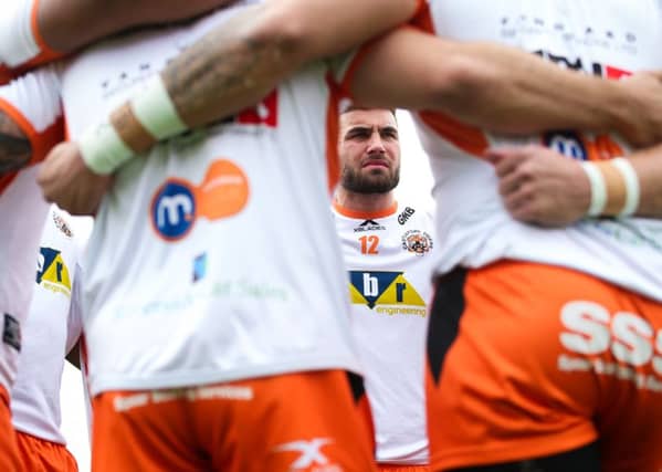 Tigers pack man Mike McMeeken. PIC: Alex Whitehead/SWpix.com