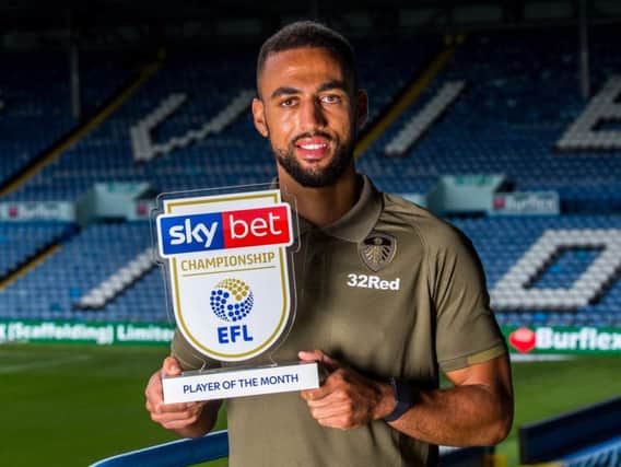 Leeds United are set to offer a new contract to striker Kemar Roofe, who won the EFL's Championship player of the month award for August.