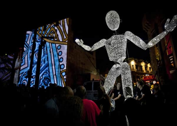Festival: Light Night Leeds 2018 will kick off with a city centre parade tomorrow.