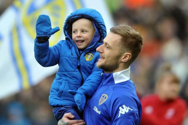 Toby Nye with Liam Cooper.