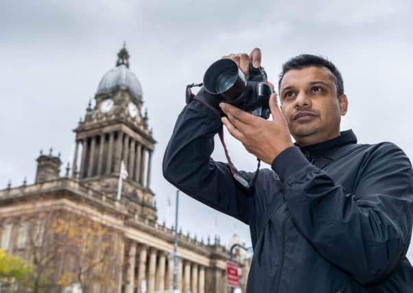 Zubeir Tai, founder of the Humans of Leeds, project, a social documentary photographing and interviewing ordinary Leeds folk he meets on the streets.   Pictures: James Hardisty