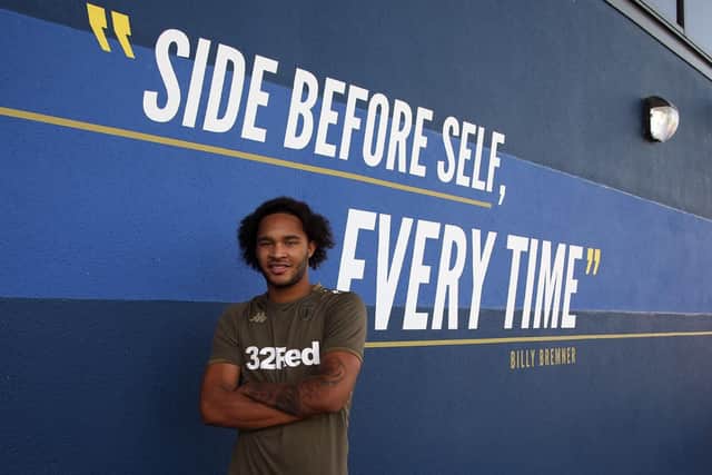 Leeds United midfielder Izzy Brown after signing on loan from Chelsea. He is set to return from injury in January.