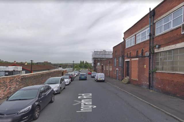 Police have cordoned off part of Ingram Road in Holbeck. Picture: Google