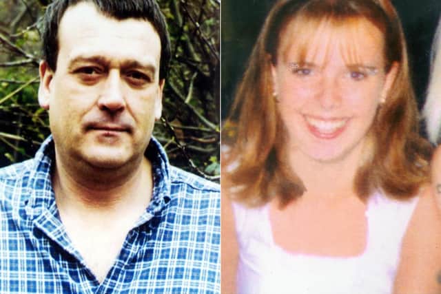 Killer John Taylor and victim Leanne Tiernan