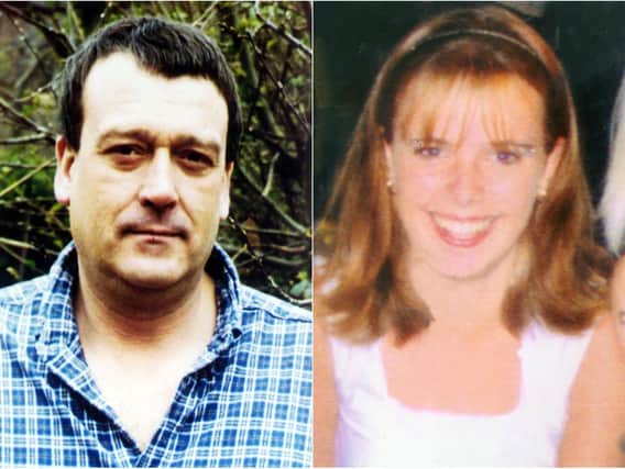 Killer John Taylor and victim Leanne Tiernan