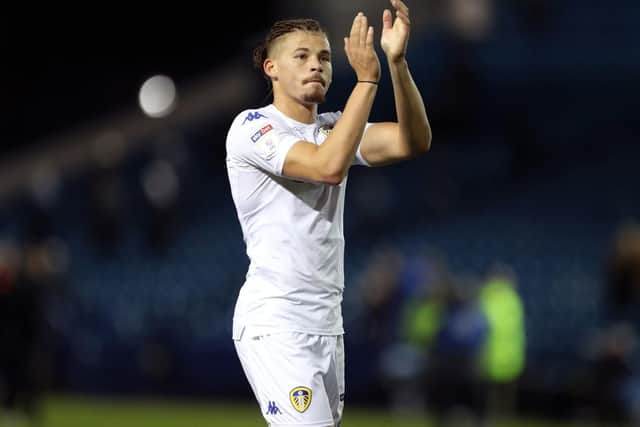 Leeds United midfielder Kalvin Phillips after a 1-1 draw at Sheffield Wednesday last month.