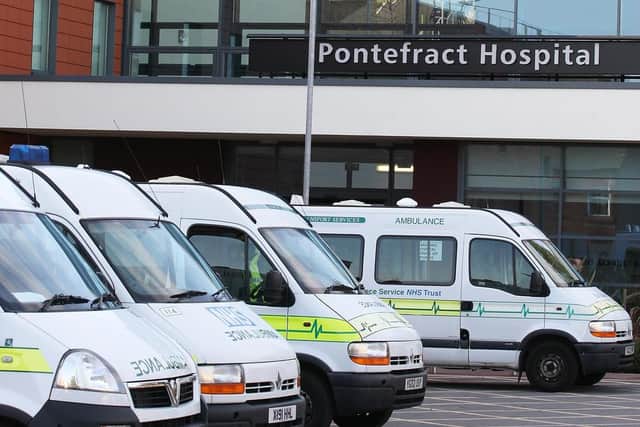 Pontefract Hospital's midwifery-led unit is currently closed because of a staff shortage.