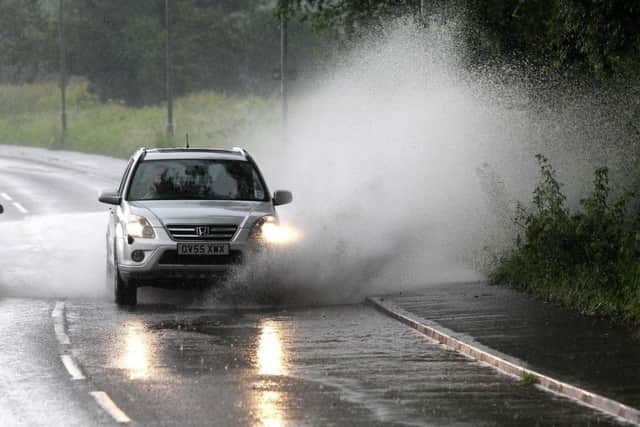 Extreme rain is battering Leeds right now