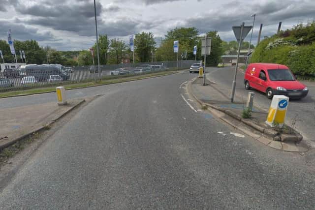 The slip road where the accident happened. Photo: Google.