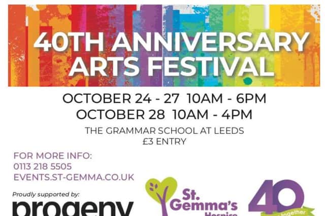 St Gemma's Hospice 40th Anniversary Arts Festival