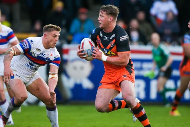 Castleford's Adam Milner: Ready to face France.