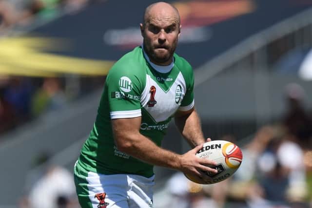 Ireland captain, Liam Finn.