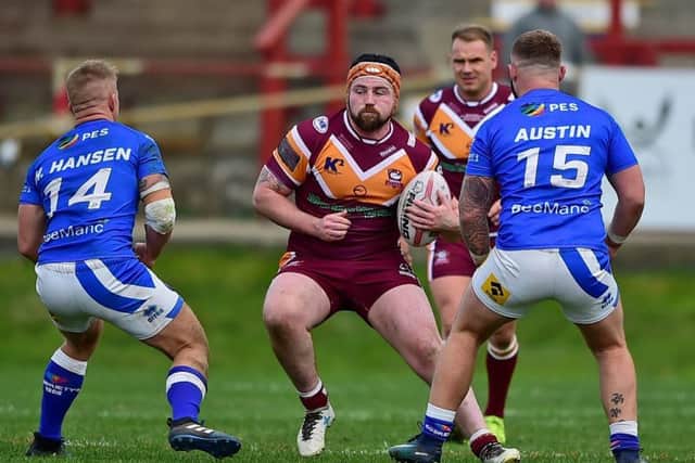 Ireland call-up for Batley's Michael Ward. Picture: Paul Butterfield.