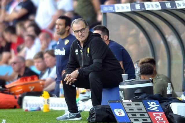 Leeds United head coach Marcelo Bielsa.