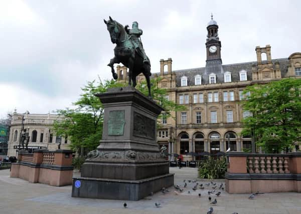 GRAND: Banyan, in City Square, is one of the most ornate bars in Leeds.