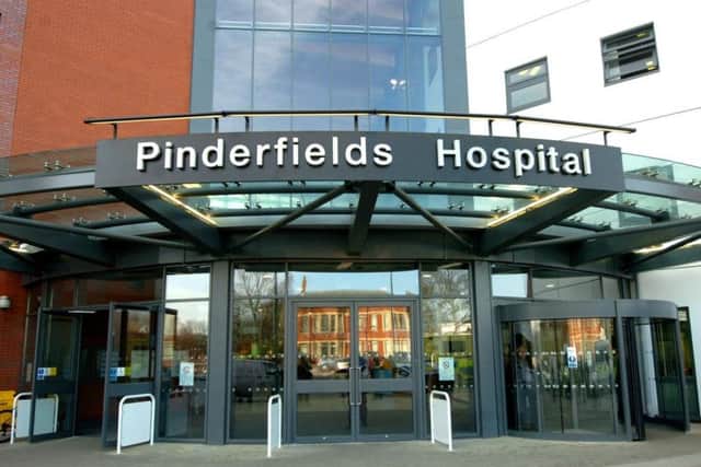 Pinderfields Hospital in Wakefield