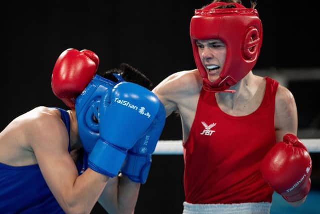 Great Britain's Hope Price fights for gold at the Youth Olympics in Buenos Aires (Picture: PA)