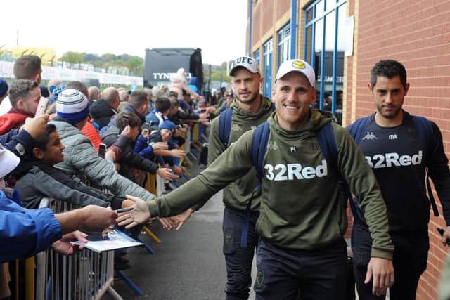Leeds United's Samuel Saiz.