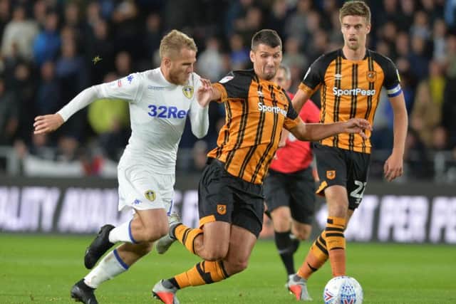 Leeds United's Samuel Saiz.