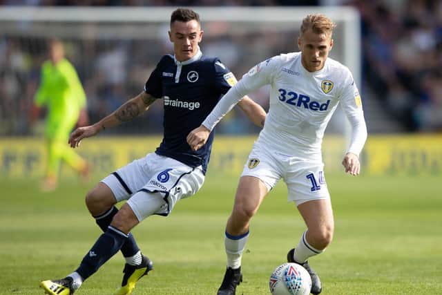 Leeds United playmaker Samuel Saiz.
