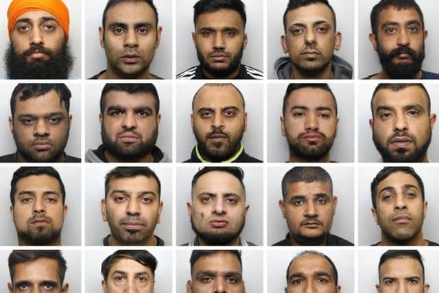 The 20 men found guilty of grooming