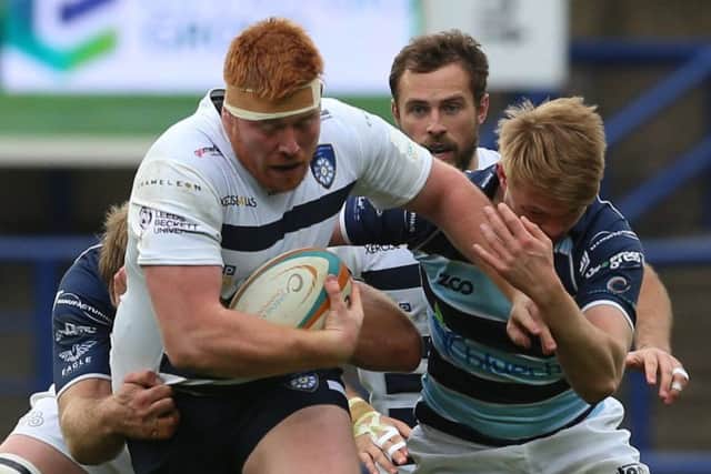 Powerhouse James Thraves suffered an injury setback against Scottish. PIC: Varley's Picture Agency