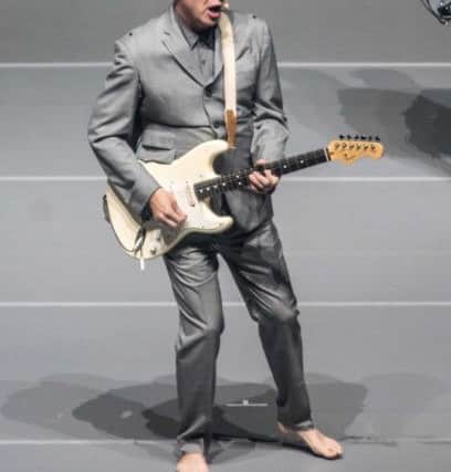 David Byrne playing at First Direct Arena, Leeds. Picture: Anthony Longstaff