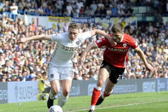Former Leeds United loanee Matthew Pennington in action at Elland Road.