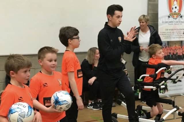 Disability coach of the year nominee Cameron Osburn