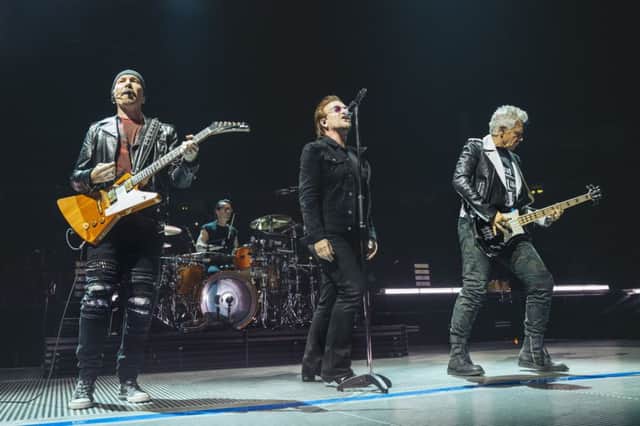 U2 at Manchester Arena. Picture: Danny North