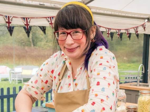 Leeds-based contestant Kim-Joy has made the final three in this year's Great British Bake Off