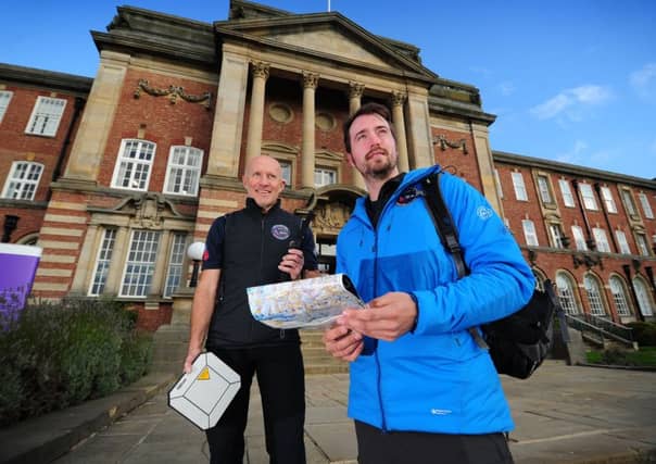 Dave Bunting (left) and Lyndon Chatting-Walters are going on an expedition to Kathmandu, for the Royal British Legion Battle Back Centre, Leeds Beckett University.