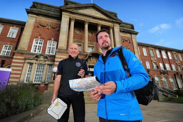 Dave Bunting (left) and Lyndon Chatting-Walters are going on an expedition to Kathmandu, for the Royal British Legion Battle Back Centre, Leeds Beckett University.