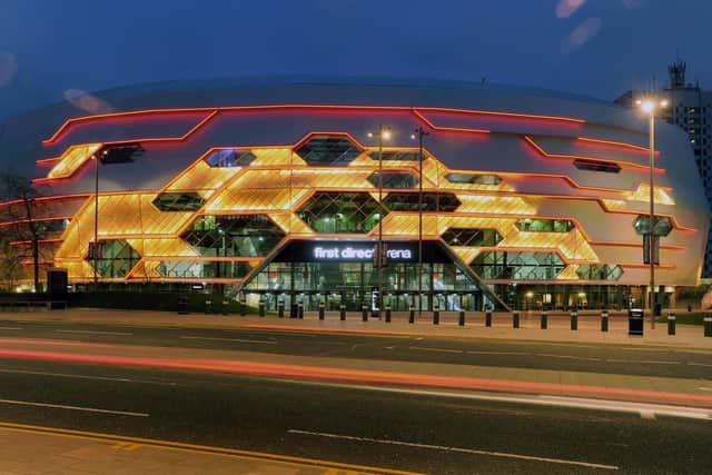 First Direct Arena in Leeds. Pic credit: Bruce Rollinson