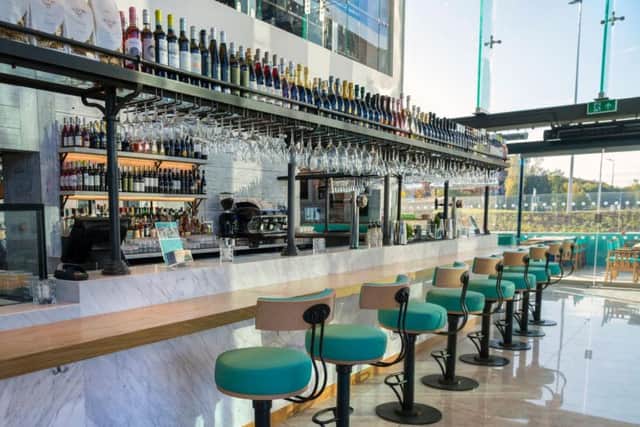 The prosecco bar at My Restaurant