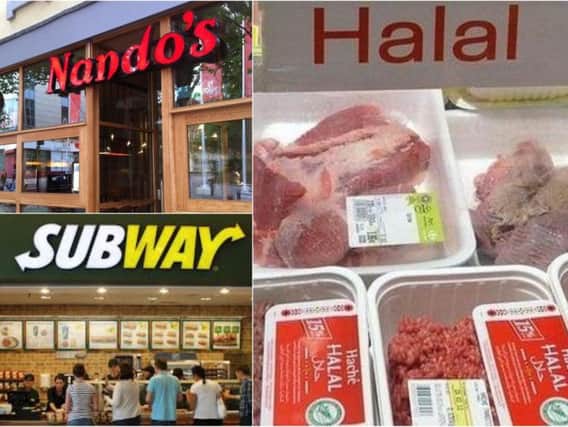 Restaurants and takeaways are serving Halal food