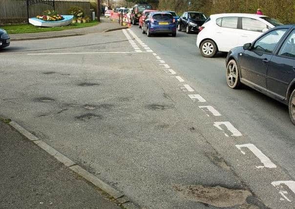 Pot hole crisis on UK roads